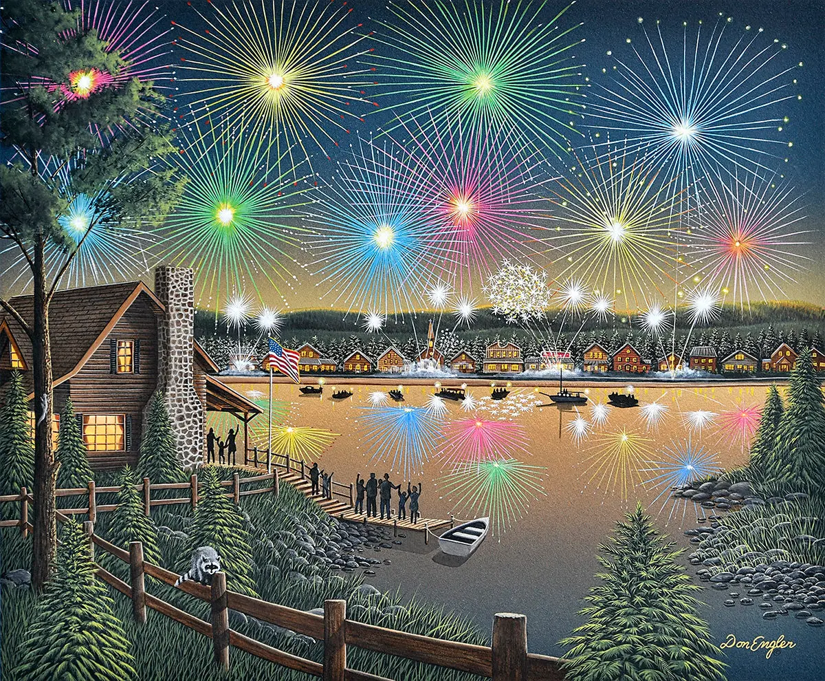 Sunsout Fireworks 1000 Pc   (Sun60345) 1