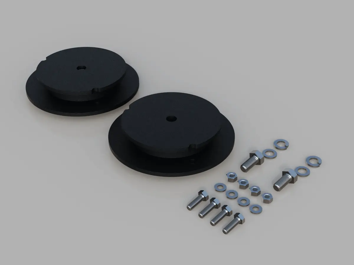Traxda #605064 - 2013-2026 Ram 3500 Air Bag - For 1" Rear Lift Kit ****Add On Kit Only**** 1