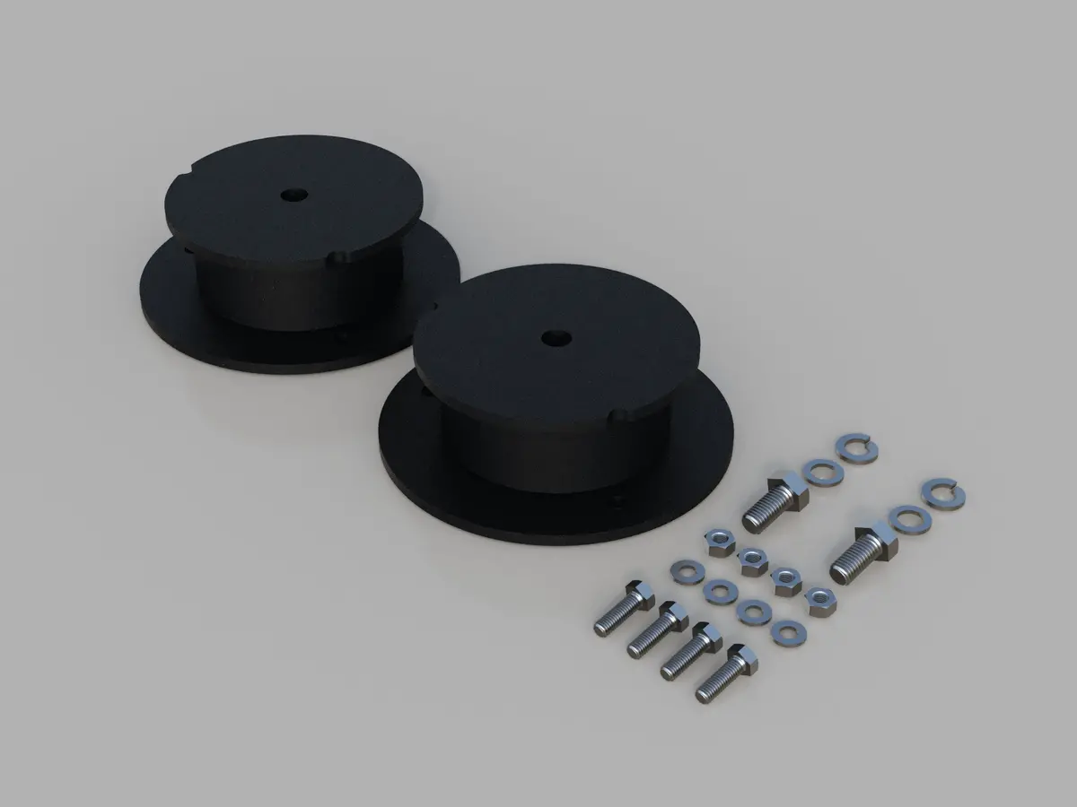 Traxda #605065 - 2013-2026 Ram 3500 Air Bag - For 2" Rear Lift Kit ****Add On Kit Only**** 1