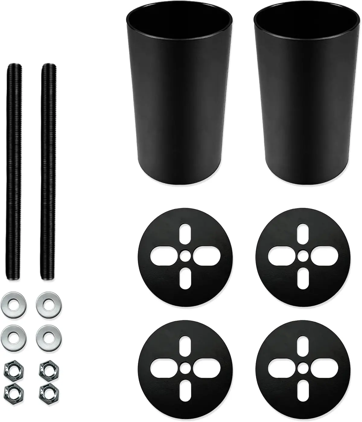 Vigor Air Suspension Bag Mounting Brackets Diy Kit | Universal Fit For Most Cars & Pickups | 7X 1245 1