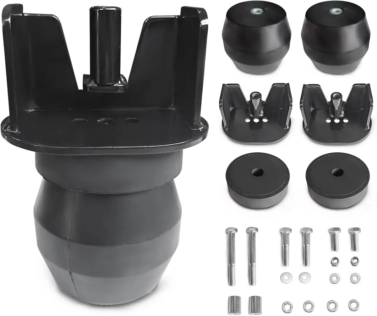 Vigor Rear Rubber Helper Suspension Springs Kits 1970-1998 Ford F350, 2005-2016 F250/F350 Super Duty Frtt350f 1