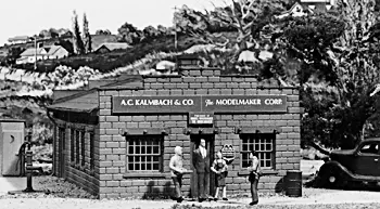 Scale Structures Birthplace Of Model Railroader Kit  (650-1543) 1