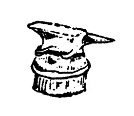 Scale Structures Large Blacksmith Anvil   (650-2147) 1