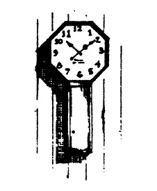 Scale Structures Regulator Style Wall Clock With Printed Face Kit  (650-2255) 1