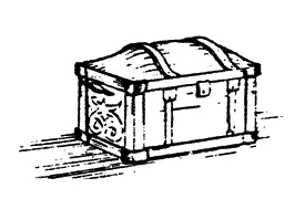 Scale Structures Camelback Style Trunk  (650-2274) 1