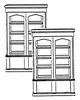 Scale Structures Retail Sales Shelving With Cabinet Base Kit  (650-5159) 1