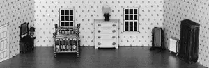 Scale Structures Master Bedroom W/Walls (650-7219) 1