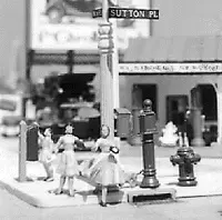 Scale Structures City Street Details (650-7227) 1
