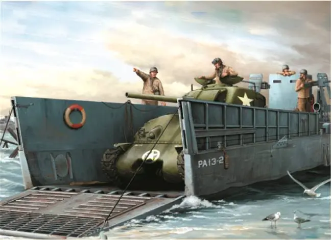 1/35 Ww Ii Lcm (3) Landing Craft   (Tsm700347) 1