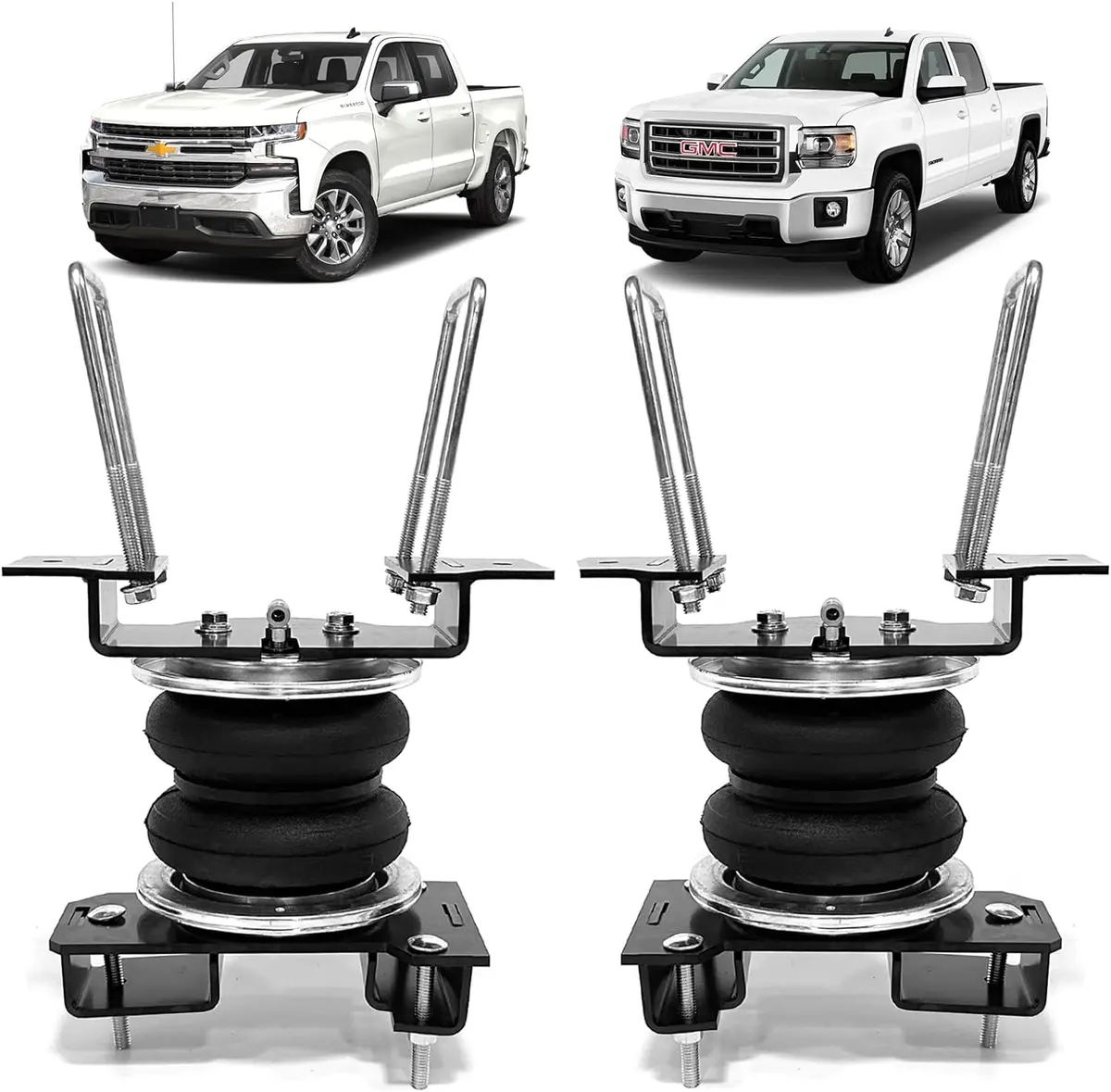 Vigorlift 5000 Air Spring Suspension Kit For Chevy Silverado Gmc Sierra 2019-2025 - Oem 57288 1
