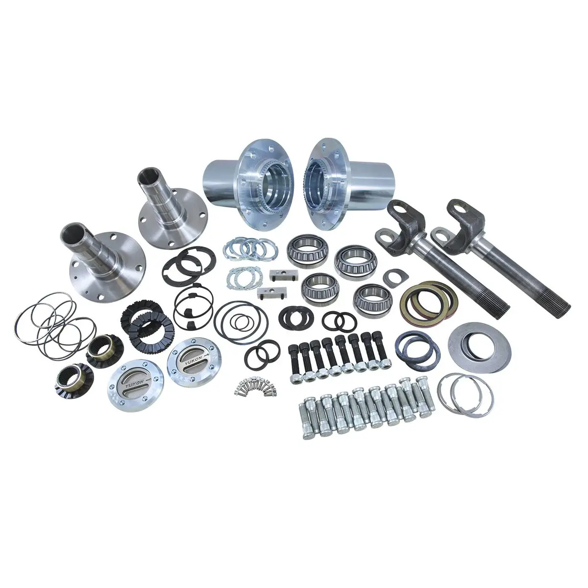 Yukon Gear Spin Free Locking Hub Conversion Kit For Dana 60 & Aam, 00-08 Srw Dodge 1