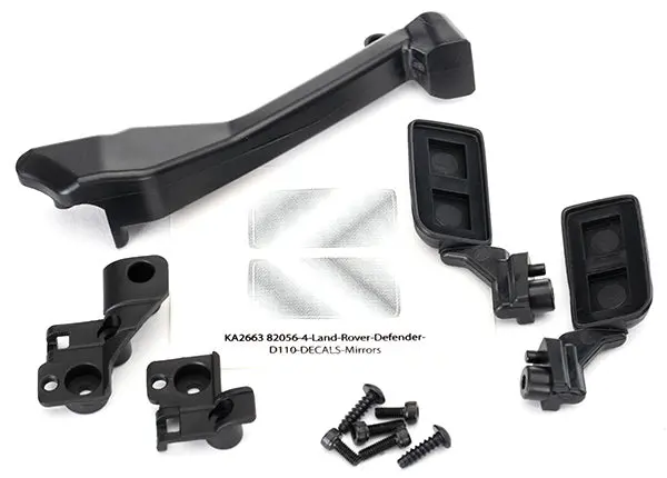 Traxxas Mirrors, Side (Left & Right)/ Snorkel/ Mounting Hardware (Tra8020) 1