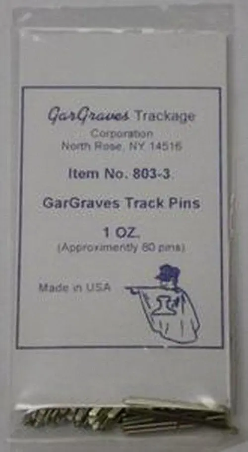 Gargraves Track Pins - 1Oz Pkg (803-3) 1