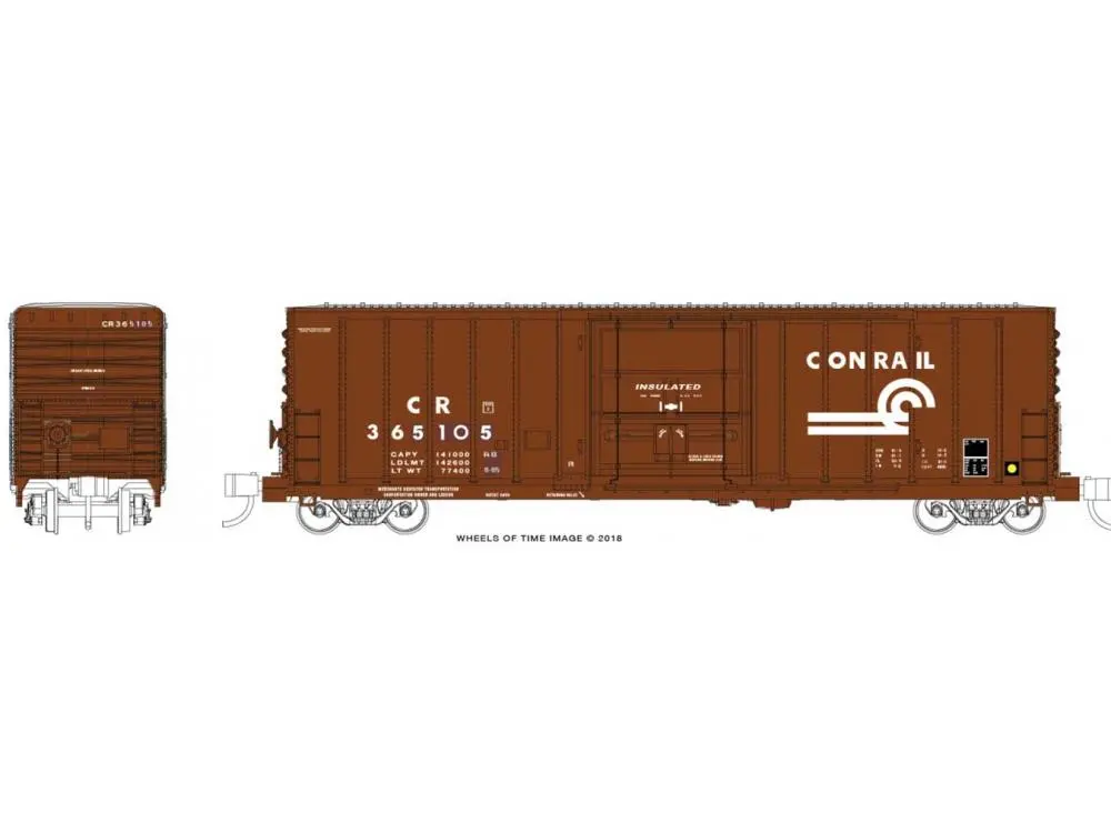 Conrail Class Mdts Exterior Post Insulated Box Car #360512   (80500000061171E) 1