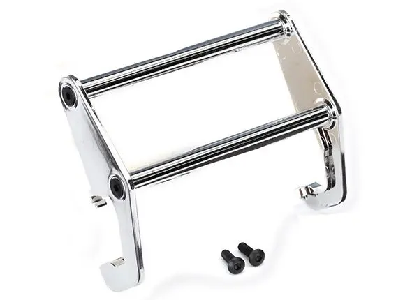Traxxas Trx-4 Bronco Bumper Push Bar (Chrome)   (Tra8066) 1