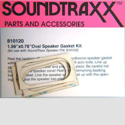 Soundtraxx 20X40mm Oval Speaker Gasket Kit (4 Pack) (810120) 1