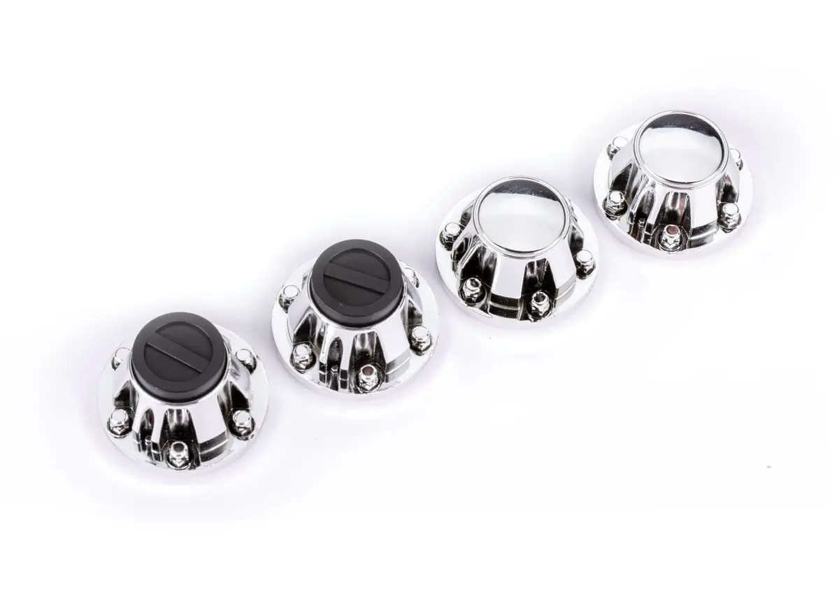 Traxxas Wheel Center Cap (Chrome) (4)  (Tra8164x) 1