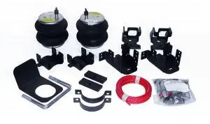 2011-2014 Ford F250, F350 2Wd 4Wd (Gas Engine) (W/ Or W/Out In Bed Hitch) - Firestone "Ride-Rite" Air Bag Helper Springs (No-Drill) [Rear] 1