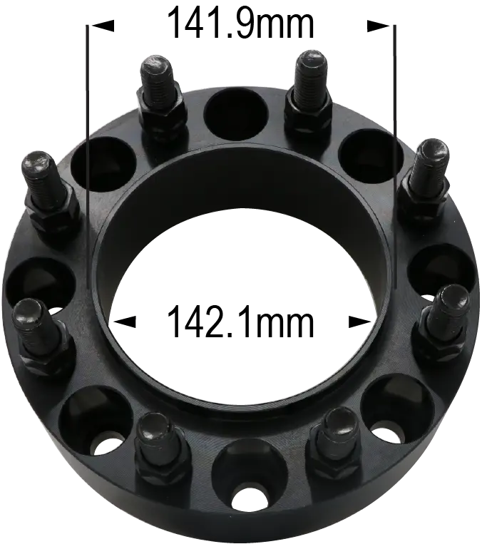 8-Lug Alloy Wheel Spacers for Enhanced Stance and Fitment - Image 10