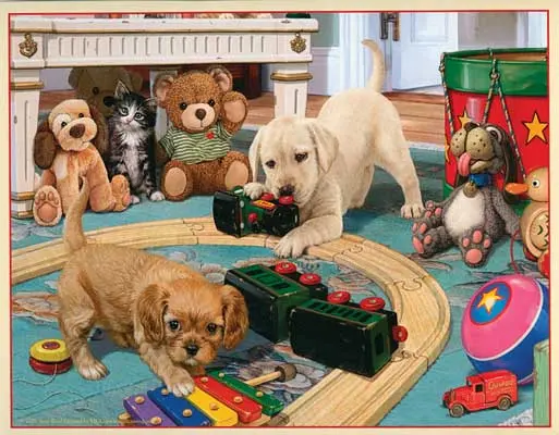 Walthers Puppies Playtime Puzzle (90-60905) 1
