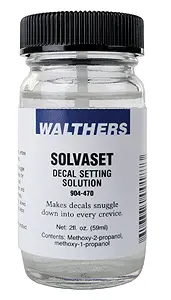Walthers Solvaset Decal Setting Solvent  (904-470) 1