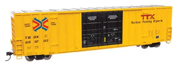 Walthers 60' High Cube Plate F Boxcar - Ttx #661203  (910-3042) 1