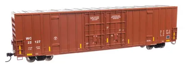 Walthers 60' High Cube Plate F Boxcar -  Wisconsin Central #22127  (910-3050) 1