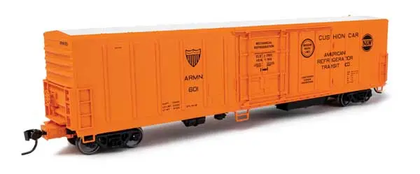 Walthers 57' Mechanical Reefer - Rtr -- American Refrigerator Transit(Tm) Armn #601    (910-3970) 1