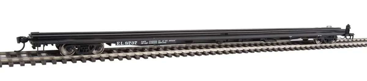 Walthers 85' General American G85 Flatcar - Ready To Run -- Erie-Lackawanna #8737 (910-5512) 1