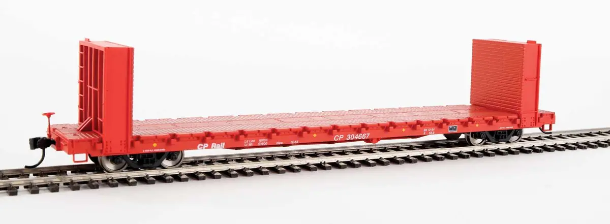 Walthers 60' Pullman-Standard Bulkhead Flatcar (48' Il) - Ready To Run  (910-5806) 1