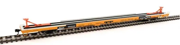 Walthers  Flush-Deck Flatcar Rttx #156238  (920-104218) 1