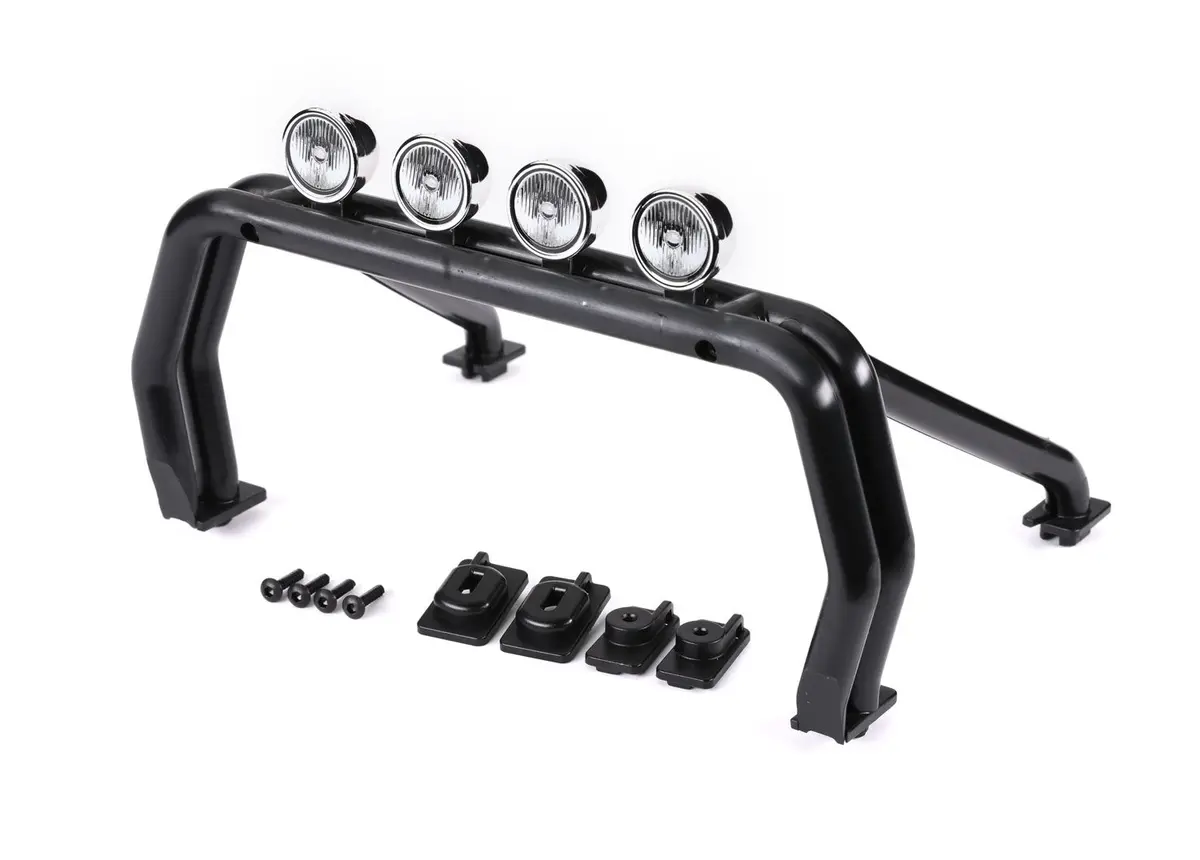 Traxxas Roll Bar Assm (Blk)/Mounts (L&R) (Tra9262r) 1