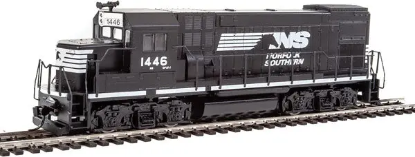 Walthers Emd Gp15-1 - Standard Dc -- Norfolk Southern (Black, White)   (931-2504) 1