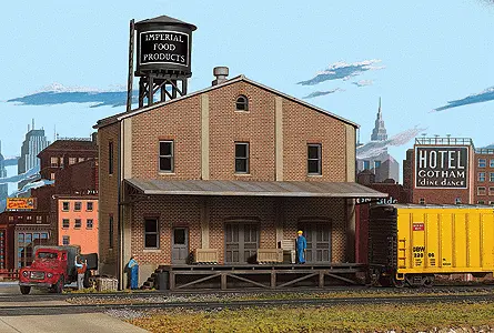 Walthers Imperial Food Products Background Building   (933-3184) 1