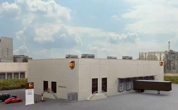 Walthers Ups(R) Hub With Customer Center (933-3863) 1