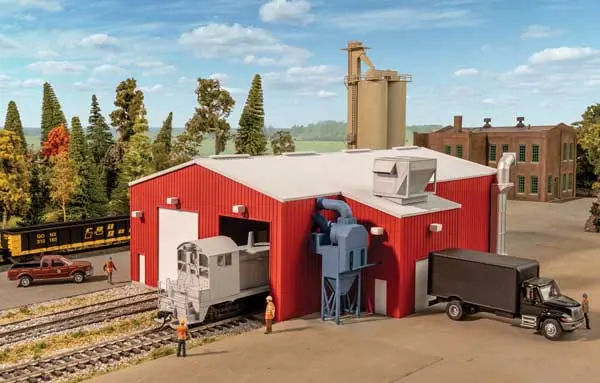 Walthers Railroad Paint Shop -- Kit  (933-3909) 1