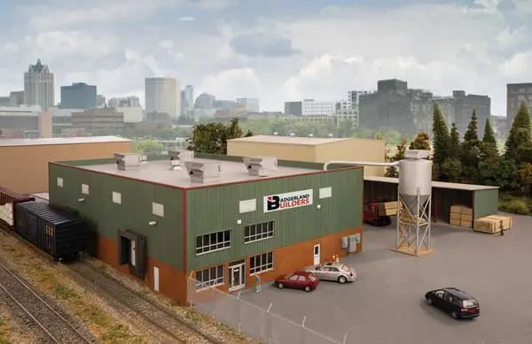Walthers Modern Furniture Factory -- Kit   (933-4108) 1