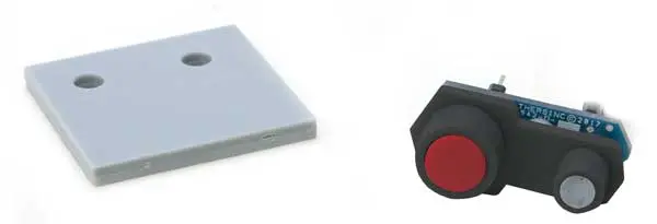 Walthers Fascia Controller Ylw/Grn  (942-123) 1