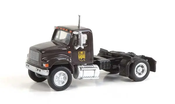 Walthers International(R) 4900 Single-Axle Semi Tractor Only - Assembled Ups (949-11192) 1