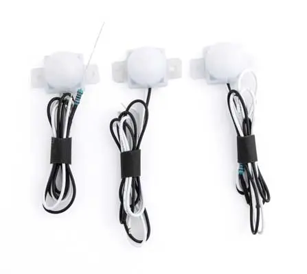 Walthers Led Dome Building Light 3-Pack -- Warm White  (949-4870) 1