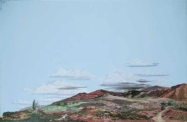 Walthers  Background Scene 24 X 36" 60 X 90Cm - Instant Horizons(Tm) -- Country To Desert   (949-708) 1