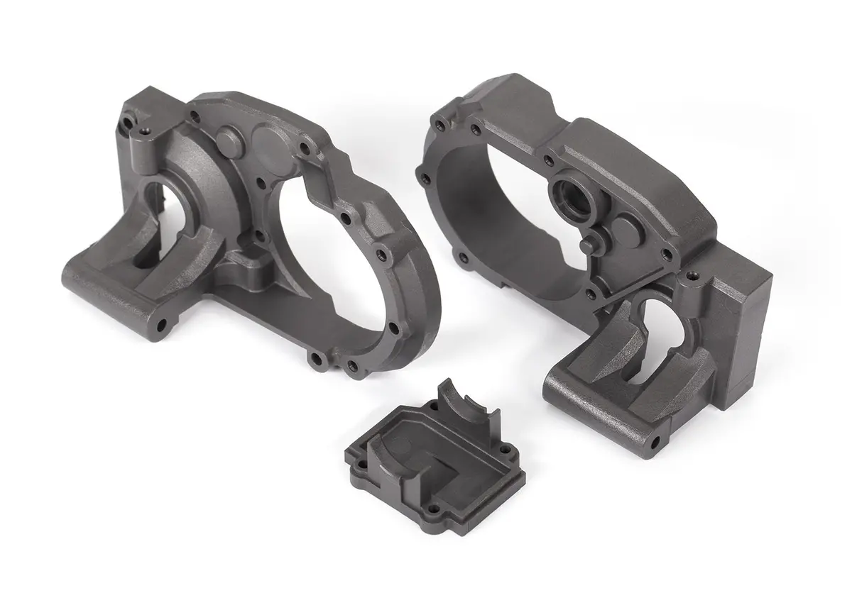 Traxxas Gearbox Halve L&R Diff Cvr Gry (Tra9493) 1