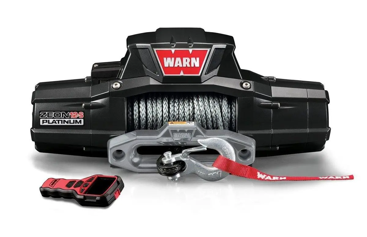 Warn Industries Zeon 12-S Platinum Synthetic Winch 1