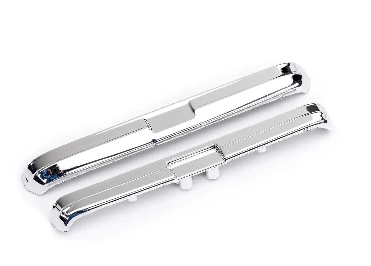 Traxxas Trx-4M 1979 Chevrolet K10® Front & Rear Bumpers (Chrome)    (Tra9835) 1