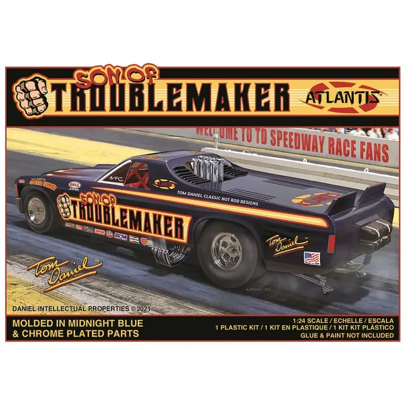 Atlantis Tom Daniel Son Of Troublemaker Funny Car  (Aanm2204) 1