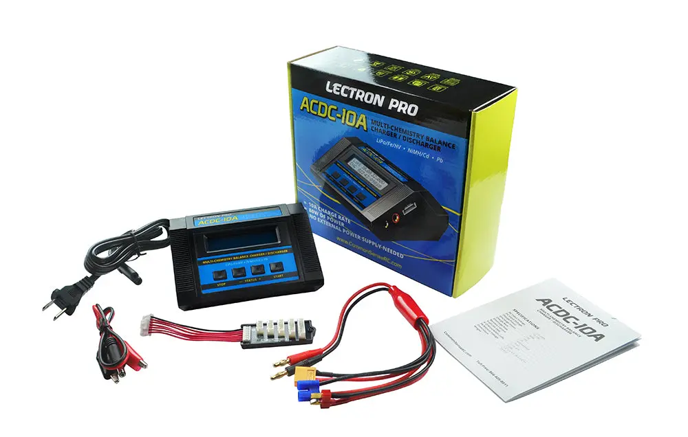 Acdc-10A 1S-6S 100W 10A Multi-Chemistry Balancing Charger (Lipo/Life/Lihv/Nimh)   (Acdc-10A) 1