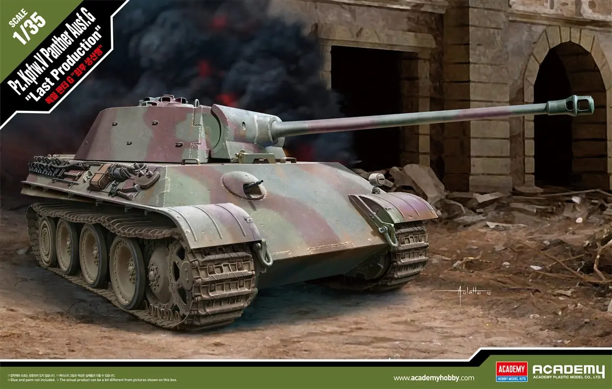 Academy 1/35 Pz.Kpfw.V Panther G "Ver.Last"   (Acy13523) 1