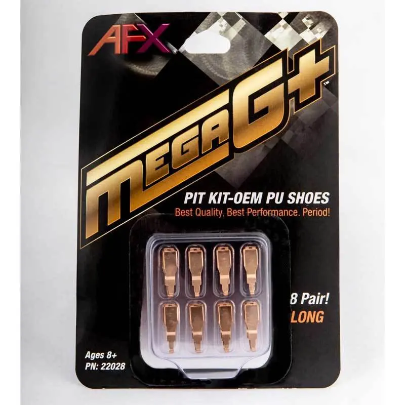 Afx Mega-G+ Slot Car Pit Kit Long Pick-Up Shoe Set  (Afx22028) 1