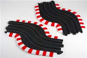 Afx Slot Track Chicane Set L & R (Afx70617) 1