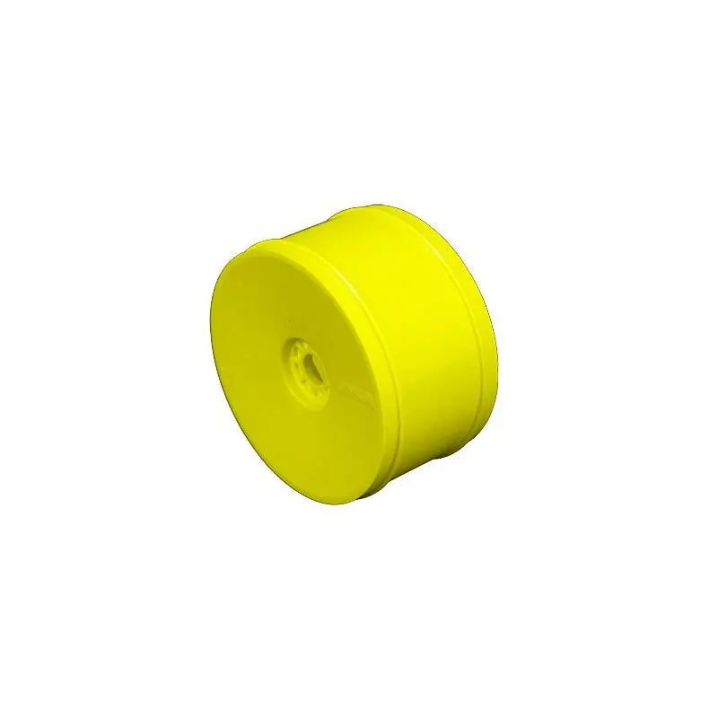 Aka Evo 1/8 Truggy Standard Offset Wheels (4) (Yellow)   (Aka24102y) 1